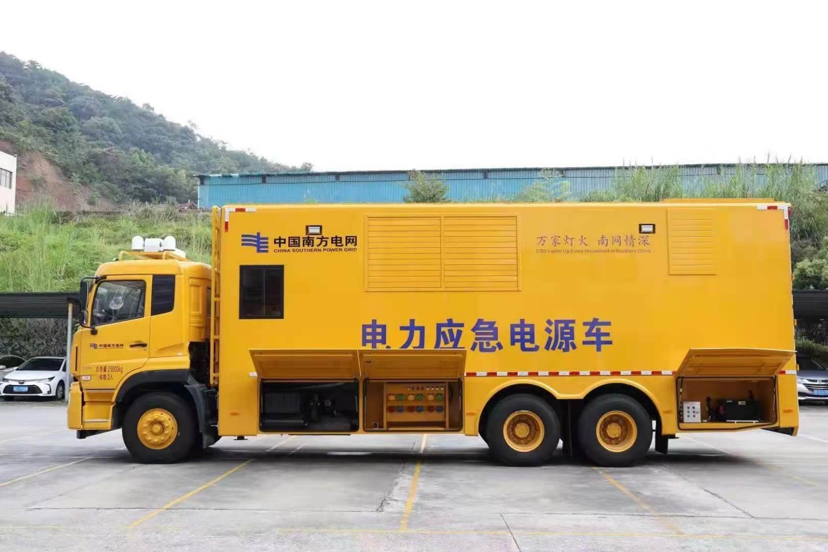 卡若安康大型柴油发电机发电车UPS电源出租租赁